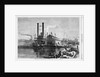 The Wharf Boat on the Ohio River, at Cincinnati by Anonymous
