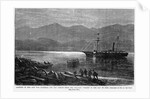 Landing of Men and War Material for the Cubans From the Steamer "Perrit" in the Bay of Nipe by Anonymous