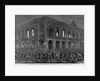 Mob in Front of the Captain-General's Palace, Havana, Cuba, June 1, 1869 by Anonymous