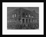 Mob in Front of the Captain-General's Palace, Havana, Cuba, June 1, 1869 by Anonymous