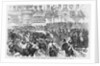 Disturbances in Paris - Cavalry Clearing the Boulevards on the Night of June 10 by Anonymous