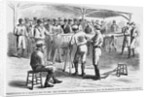 Presentation of a Champion Bat to the "Red Stocking" Base-Ball Club, Cincinnati, Ohio, On its Return by Anonymous