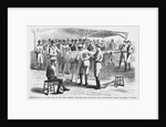 Presentation of a Champion Bat to the "Red Stocking" Base-Ball Club, Cincinnati, Ohio, On its Return by Anonymous