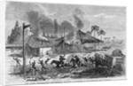 The Cuban Insurrection - The Patriots Burning a Sugar-Mill in Los Ingenios, Near Trinidad by Anonymous