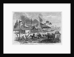 The Cuban Insurrection - The Patriots Burning a Sugar-Mill in Los Ingenios, Near Trinidad by Anonymous