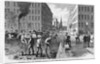 Workmen Laying the Concrete Pavement in New York City by Anonymous