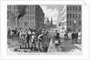Workmen Laying the Concrete Pavement in New York City by Anonymous