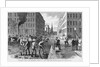 Workmen Laying the Concrete Pavement in New York City by Anonymous