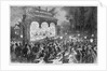 An Open Air Theatre in Paris by Anonymous