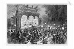 An Open Air Theatre in Paris by Anonymous
