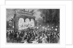 An Open Air Theatre in Paris by Anonymous