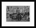 The British Cabinet in session by Anonymous
