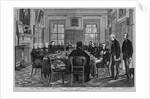 The British Cabinet in session by Anonymous