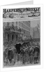 The farragut obsequies - the funeral procession passing up Broadway by Theo. R. Davis