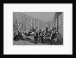 Wounded soldiers in the palace of Versailles by Anonymous