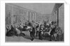 Wounded soldiers in the palace of Versailles by Anonymous