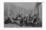 Wounded soldiers in the palace of Versailles by Anonymous