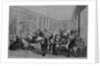 Wounded soldiers in the palace of Versailles by Anonymous