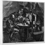 Prussians tapping french telegraph wires by Anonymous