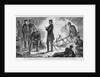 King William I. of Prussia, at a cammp fire, dictating a dispatch to Count Von Bismarck by Anonymous