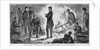 King William I. of Prussia, at a cammp fire, dictating a dispatch to Count Von Bismarck by Anonymous