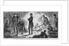 King William I. of Prussia, at a cammp fire, dictating a dispatch to Count Von Bismarck by Anonymous