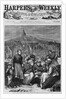 Anxious times - french peasant women reading news from the battle-field by Anonymous