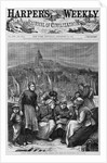 Anxious times - french peasant women reading news from the battle-field by Anonymous