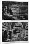 Catacomb of St. Thraso and St. Saturninus. Arcosolium in the Catacomb of St. Calixtus. Views in the by Anonymous