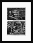 Catacomb of St. Thraso and St. Saturninus. Arcosolium in the Catacomb of St. Calixtus. Views in the by Anonymous