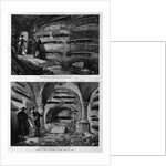 Catacomb of St. Thraso and St. Saturninus. Arcosolium in the Catacomb of St. Calixtus. Views in the by Anonymous