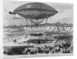 A New Balloon - Departure From Paris on the Trial Trip by Anonymous