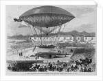 A New Balloon - Departure From Paris on the Trial Trip by Anonymous