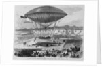 A New Balloon - Departure From Paris on the Trial Trip by Anonymous
