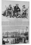 The Search For Livingstone - The Leaders of the Expedition.; The "Abydos" Leaving the London Docks by Anonymous