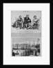 The Search For Livingstone - The Leaders of the Expedition.; The "Abydos" Leaving the London Docks by Anonymous