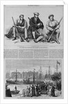 The Search For Livingstone - The Leaders of the Expedition.; The "Abydos" Leaving the London Docks by Anonymous