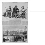 The Search For Livingstone - The Leaders of the Expedition.; The "Abydos" Leaving the London Docks by Anonymous