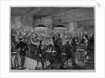 Playing Pool in a Paris Cafe in Aid of the Territorial Liberation Fund by Anonymous