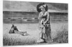 On the Beach - Two are Company, Three are None by Anonymous