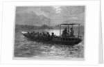 Livingstone and Stanley Going From Ujiji to Rusuzi River by Anonymous