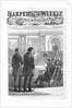 Impeachment - Thaddeus Stevens and John A. Bingham before the Senate by Theodore R. Davis