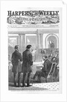 Impeachment - Thaddeus Stevens and John A. Bingham before the Senate by Theodore R. Davis