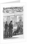 Impeachment - Thaddeus Stevens and John A. Bingham before the Senate by Theodore R. Davis