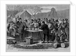 The October Elections - Pennsylvania Miners at the Polls by Anonymous