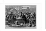 The October Elections - Pennsylvania Miners at the Polls by Anonymous
