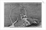 From Dover to Calais - Bird's Eye View of the Proposed Harbor at Dover by Anonymous