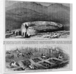 Exterior of a Parsee Burial Ground Near Teheran; Interior View; Persia by Anonymous