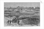 The Charge on Cemetery Ridge Magazine Illustration Published in Harper's Weekly by Anonymous