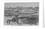 The Charge on Cemetery Ridge Magazine Illustration Published in Harper's Weekly by Anonymous